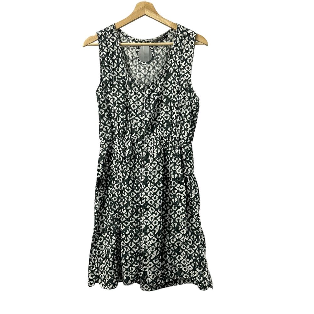 Kavu Black and White Midi Dress